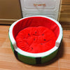 Pillow Modeling-Kennel Watermelon Sofa Pet-Bed Cute Dogs Small Soft Medium Removable