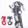 Funny Cat Clothes Winter Clothing For Kitten Furry Rabbit Cosplay Costume