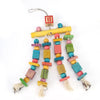 Parrot-Toys Cockatoo-Stand Macaw Bells Pet-Product Swing Hanging with Bites Chew-On-Cages