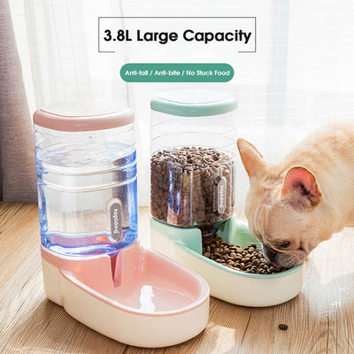 Bowl Pet-Feeder Food-Container Water-Dispenser Automatic Puppy-Drinking-Bowls For Dogs