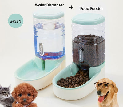 Bowl Pet-Feeder Food-Container Water-Dispenser Automatic Puppy-Drinking-Bowls For Dogs