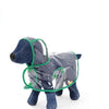 HOOPET Dog Raincoat Waterproof Transparent Small with Hood Light