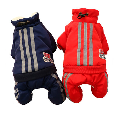 Dog Jumpsuits Overalls Winter Pet Warm Coat for Small-Dog-Clothes Outfit Clothing Pet-Dog