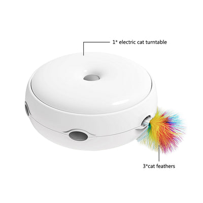 GoldCister Electric Donut Automatic Interactive Cat Toy