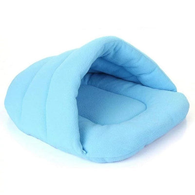 AINOLWAY Warm Cat Bed Cave House Slippers Beds Kitten Nest Kennel