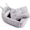 Almotaapet Cartoon Cat Mats Warm Soft Fleece Bed Sofa For Small Cats