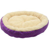 AINOLWAY Warm Cat House Round Bed Fodable Dog Sleeping Mat