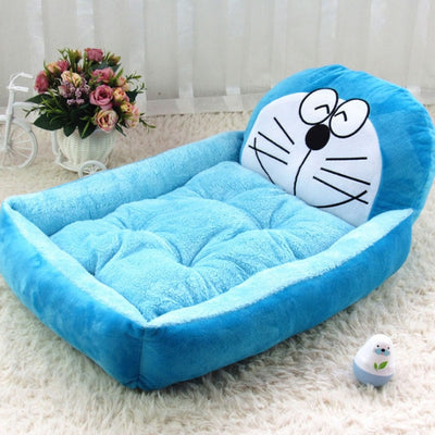 Kennel Dog Mats Sofa Litter Plush-Mat Dog-House Bed Animal Pet Puppy-Flannel Cartoon-Shaped