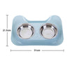 Pet-Feeder Dog-Bowl Stainless-Steel Double Universal Teddy High-Quality New-Arrivals