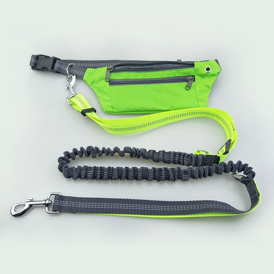 Dogs-Leash Dog Belt Waist-Pocket Running-Product Hands-Free Elasticity Multi-Function