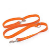 Padded Short-Rope Collar Dog-Leash Diving-Cloth P-Chain Double-Head Dog Running Adjustable