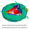 Play-Toy Puzzle Cat-Tunnel Exercising Kitty Practical Training Outdoor Collapsible