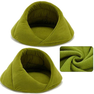 Dog-Bed House Nest Dog-Cushion Puppy-Sleeping-Bag Pet-Dog Warm Soft Suitable-Fleece