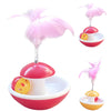 Kitten Toy Tumbler-Ball Rolling Dolls Interactive-Feather-Ball Funny Cat Scratching Pet-Cat