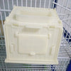 Parrot Cage Nest Pet-Bird's Plastic White 1pcs Removable High-Quality