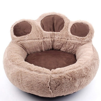 Benepaw 4 Colors Quality Sofas For Dogs Paw Shape Washable Sleeping Dog Bed House Soft