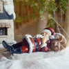 Decoration Christmas-Ornament Santa-Claus Everyday-Collection for Home Resin