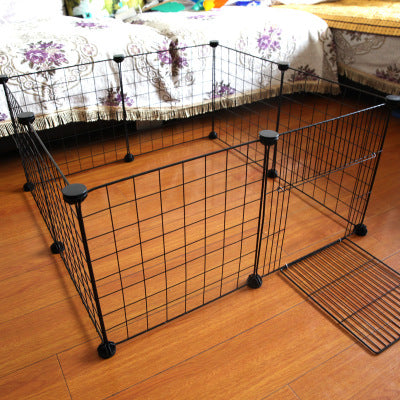 Foldable Pet Playpen Crate Iron Fence Puppy Kennel House Exercise Training Puppy Puppy