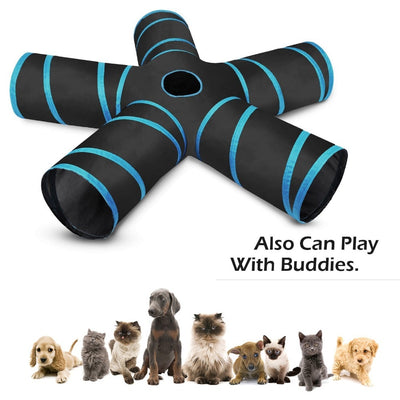 Toy Nest-Toys Pet-Tunnel Play-Tent Cat Foldable Ball Kitten Funny Rabbit Bulk