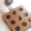 Interactive Cat Toy Wooden Peek Play Box Hide Seek Mice