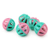 Plastic Pet Toy Small Bell Balls Cat Toy Hollow Out Cat Ball Toys For Kitten