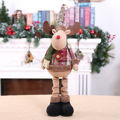 Toy Ornaments Snowman Doll-Hang-Decorations Merry-Christmas Enfeites-De-Natal Santa-Claus