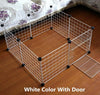 House Fence Pig-Cage Crate Pet Playpen Puppy-Kennel Dogs-Supplies Iron Guinea Rabbits