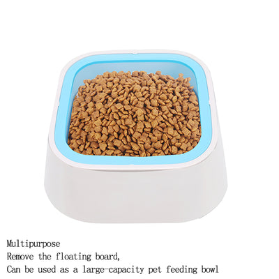 Bowls Floating Drinking-Water-Feeder Plastic No-Spill Petshy Portable Not-Wetting-Mouth