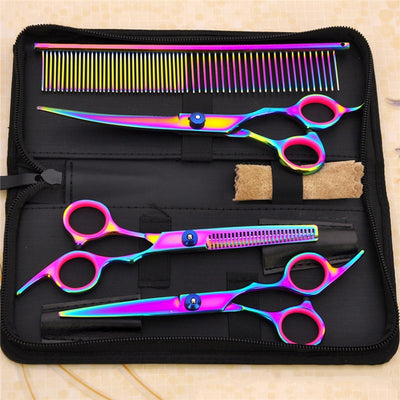 Pet-Scissors Shears Comb Hair-Cutter Dog-Grooming Thinning Professional Dogs for Straight
