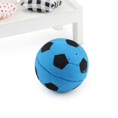 EVA Colorful Ball Cat Toy Pet Foam Footaball Toys Outdoor Play Pet Toys