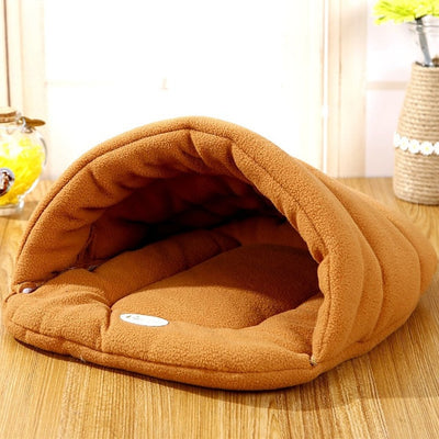Bed Sofa Pet-Mat Nest Sleeping-Bag Puppy-Kennel House Dog Warm Small Polar-Fleece-Material