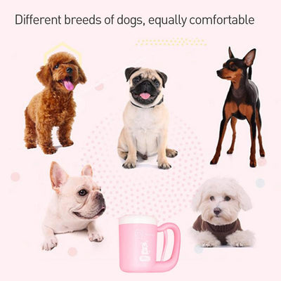 Paw Cleaner Foot-Brush Pet-Cleaning-Supplies Pet-Feet Cup Dog Washing Soft-Paw