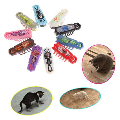 Educational-Toys Robotic Cat Hex Bug Reptiles Electronic 10pcs Insect for Baby Worm-Fighting