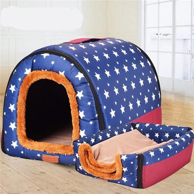 Kennel-Mat Dog-House Pet-Puppy Foldable Warm Bed New Print for Top-Quality