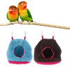 Plush Parrot Hammock Cage Bird Hanging Bed House Nest Tent Winter Warm