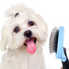 Hair Detangler Brush Comb for Dog Remove Deshedding Trimming Pet Fur Thinning Grooming