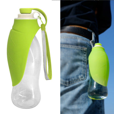 Dog-Bowl Water-Dispenser Drinking Travel Sport Silicone Puppy Pet Outdoor for 580ml