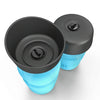 Dog-Water-Feeder Anti-Overflow Outdoor Portable
