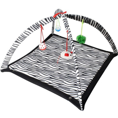 Funny Pet Cat Toys Portable Cat Tent Toys Mobile Activity Pets Play Bed Toys Cat Play Mat Blanket House Foldable Kitten Tents